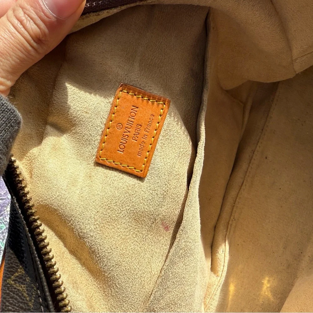 Louis Vuitton Dark Brown Monogram Satchel - Picture 3 of 13